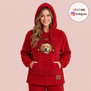Cozy Pet Carrier Hoodie