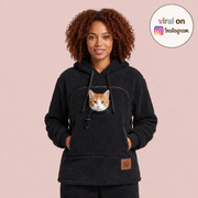 Cozy Pet Carrier Hoodie